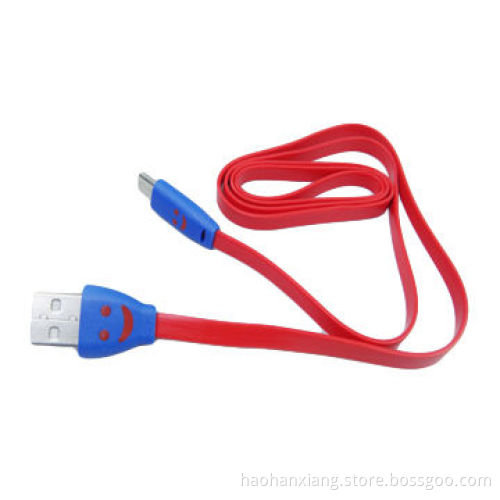 Lighting Flat Smile Micro HDMI to USB Charging Cables